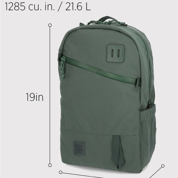 Topo Designs Black Daypack Tech - New with Tags - Picture 2 of 9